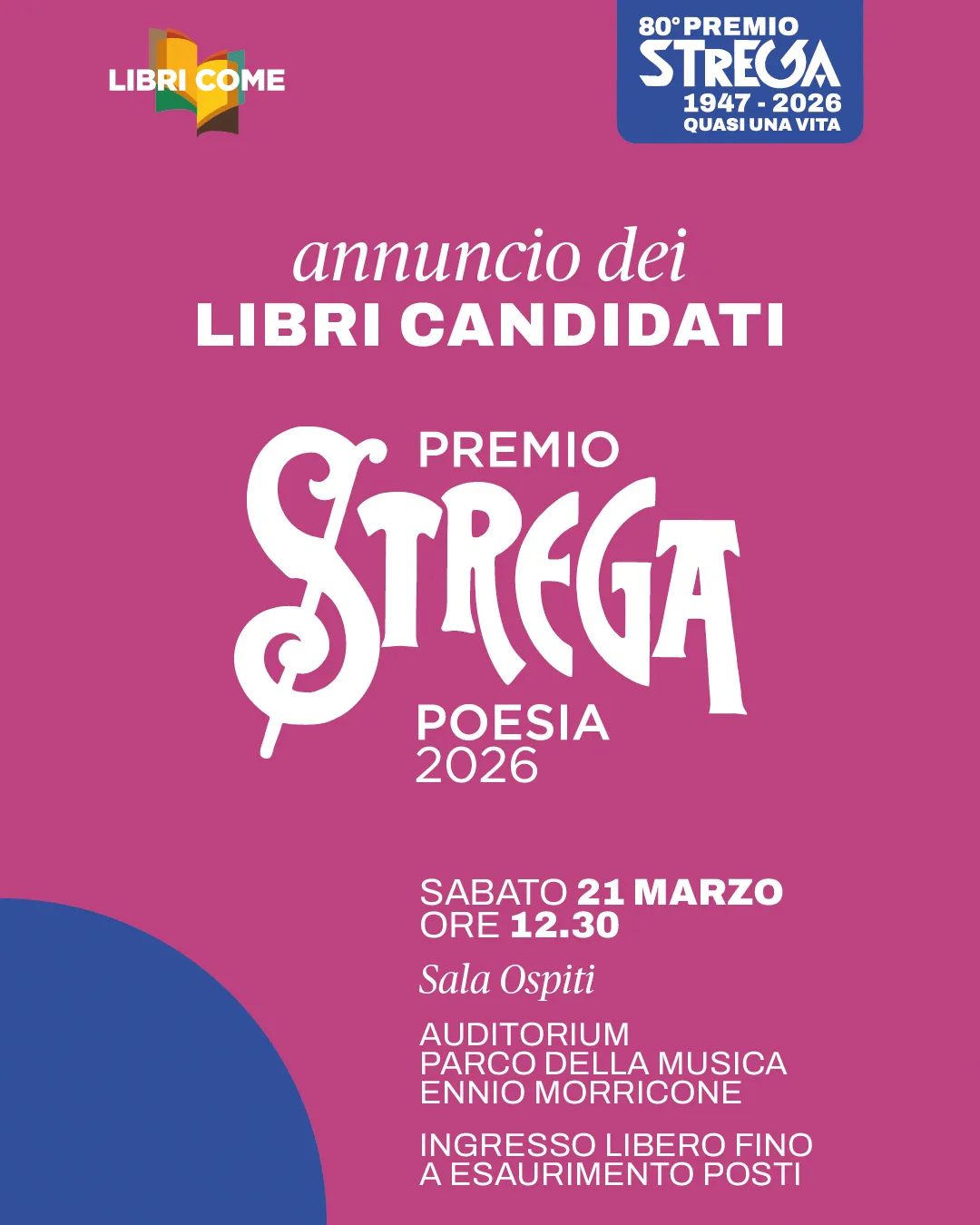 immagine per Annuncio dei libri candidati a Libri Come