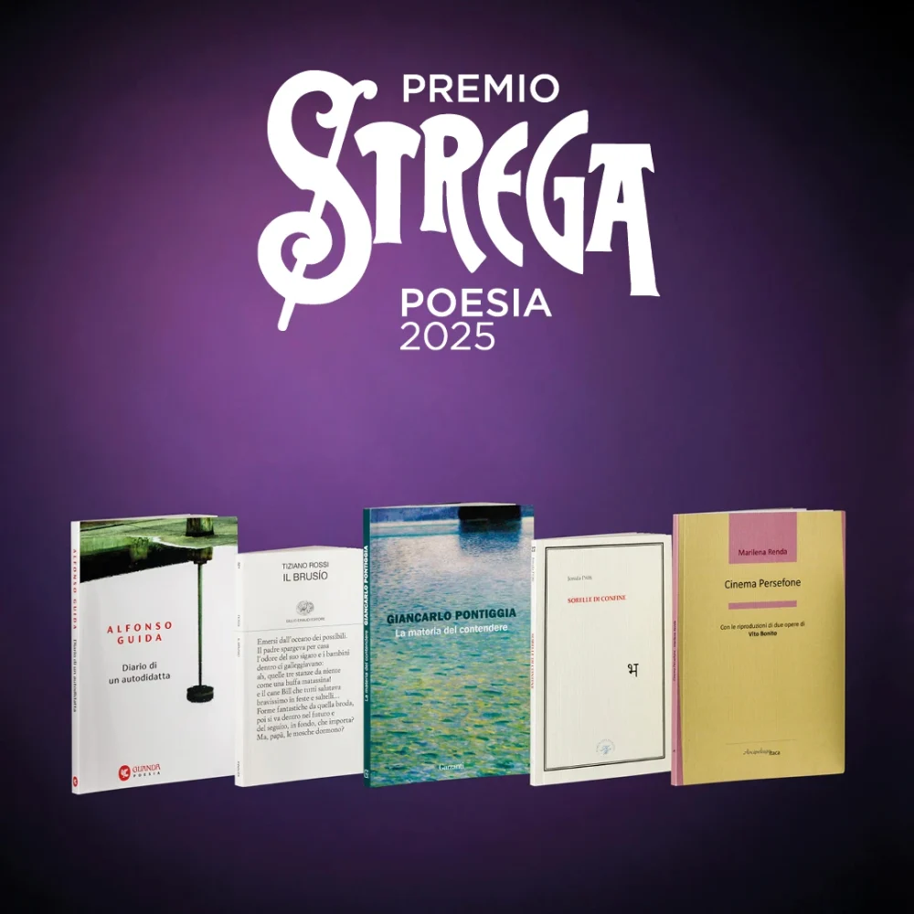 immagine per La cinquina finalista Premio Srega Poesia 2025