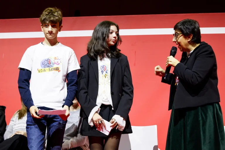 Immagine per la finale della X edizione, del Premio Strega Ragazze e Ragazzi. Più Libri Più Liberi, 5/12/2025. Credits MUSA