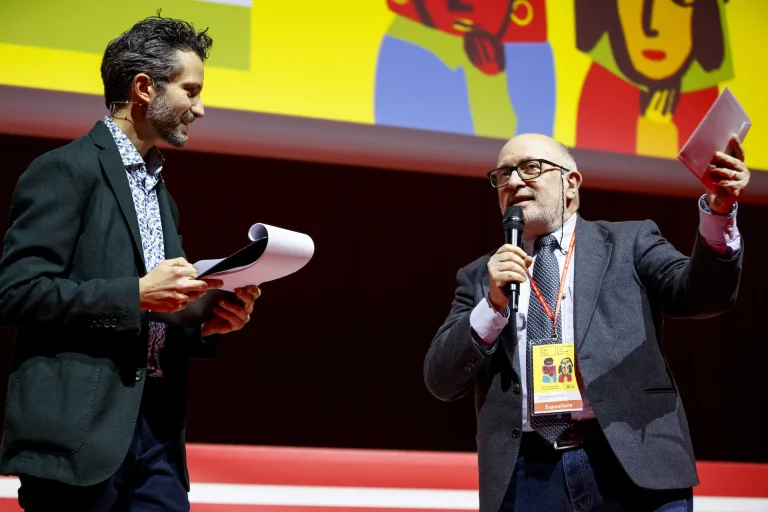 Immagine per la finale della X edizione, del Premio Strega Ragazze e Ragazzi. Più Libri Più Liberi, 5/12/2025. Credits MUSA